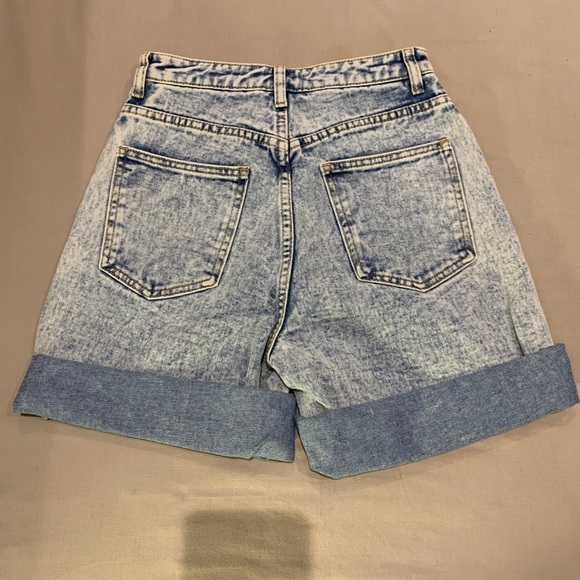 PLT Denim Boyfriend Shorts - Picture 3 of 3